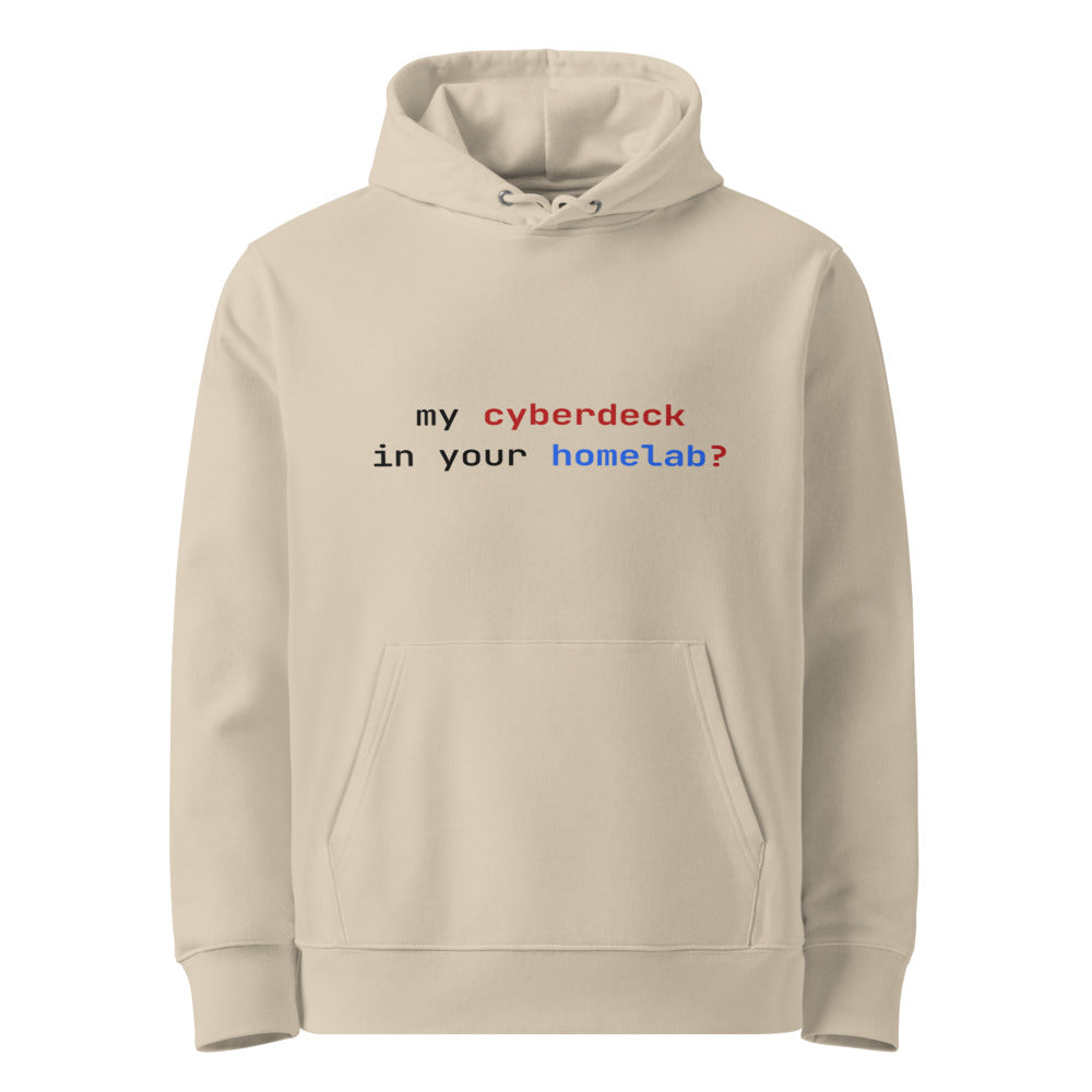 Cyberdeck Homelab — Hoodie