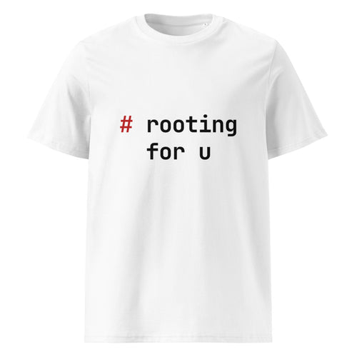 # root for u — Tee